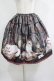 画像1: Enchantlic Enchantilly / Queen Cat〜秘密の書斎〜スカート Free ブラック H-25-05-20-020-LO-SK-NS-ZH (1)