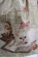 画像4: Enchantlic Enchantilly / Queen Cat〜秘密の書斎〜スカート Free アイボリー H-25-05-20-022-LO-SK-NS-ZH (4)