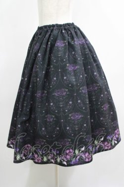 画像2: Enchantlic Enchantilly / すみれ姫スカート Free ブラック H-25-05-20-024-LO-SK-NS-ZH