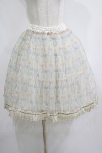 Enchantlic Enchantilly / クリスタルリボンオーバースカート Free アイボリー H-25-05-20-025-LO-SK-NS-ZH
