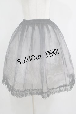 画像1: Enchantlic Enchantilly / The Castle of Otrantオーバースカート Free 黒（真夜中） H-25-05-20-026-LO-SK-NS-ZH