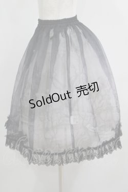 画像2: Enchantlic Enchantilly / The Castle of Otrantオーバースカート Free 黒（真夜中） H-25-05-20-026-LO-SK-NS-ZH