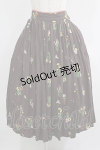 Franche Lippee / ぽたぽたスカート M ブラウン H-25-05-20-027-LO-SK-NS-ZH