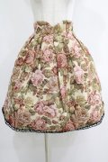Victorian maiden / ゴブラン後ろ編み上げスカート Free 生成り H-25-05-20-028-CL-SK-NS-ZH