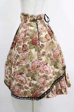 画像2: Victorian maiden / ゴブラン後ろ編み上げスカート Free 生成り H-25-05-20-028-CL-SK-NS-ZH
