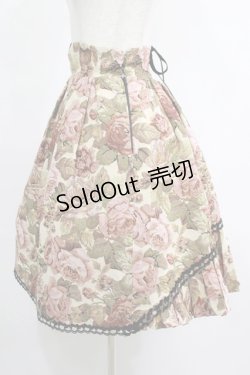 画像2: Victorian maiden / ゴブラン後ろ編み上げスカート Free 生成り H-25-05-20-028-CL-SK-NS-ZH