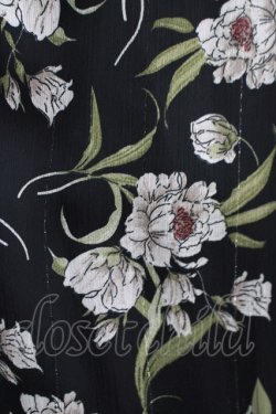 画像4: axes femme / 花柄レース使いスカート M ブラック H-25-05-20-030-AX-SK-NS-ZH