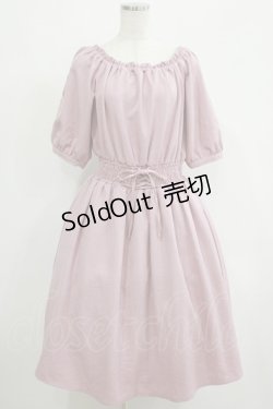 画像1: F&A / 袖カットワークオフショルワンピース Free PINK H-25-05-20-037-LO-OP-NS-ZH