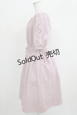 画像2: F&A / 袖カットワークオフショルワンピース Free PINK H-25-05-20-037-LO-OP-NS-ZH