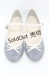 Fi.n.t / リボンストラップレインパンプス L ネイビー（24.5〜25cm） H-25-05-20-1001-CA-SH-NS-ZH