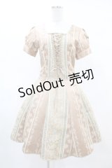 SERAPHIM / ジャガードワンピース Free ピンク H-25-05-20-1026-LO-OP-NS-ZH