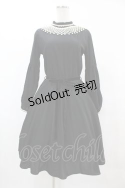 画像1: SERAPHIM / ハイネックワンピース Free ブラック H-25-05-20-1027-LO-OP-NS-ZH