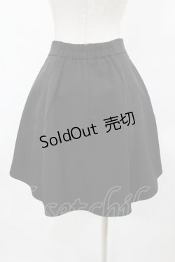 画像2: Ank Rouge / フリルリボンフレアースカート M ブラック H-25-05-20-1037-CA-SK-NS-ZH