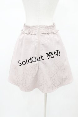 画像2: Ank Rouge / リボンジャガードスカート M ピンク H-25-05-20-1038-CA-SK-NS-ZH