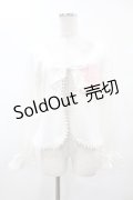 metamorphose / パールチェーン付きカーディガン Free オフ H-25-05-20-1043-ME-TO-NS-ZH