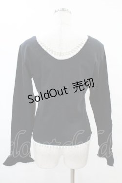 画像2: metamorphose / パールチェーン付きカーディガン Free ブラック H-25-05-20-1059-ME-TO-NS-ZH