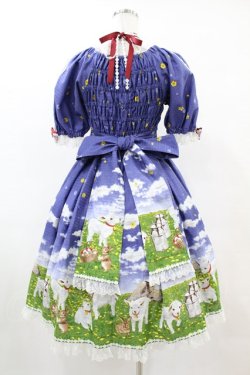 画像2: metamorphose / Dreamy Little Farmワンピース 1 ブルー H-25-05-20-1009-ME-OP-NS-ZH