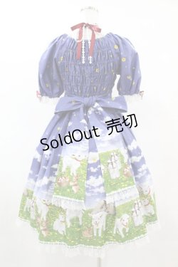 画像2: metamorphose / Dreamy Little Farmワンピース 1 ブルー H-25-05-20-1009-ME-OP-NS-ZH