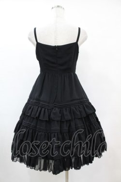 画像2: Victorian maiden / シフォンアンダードレス Free ブラック H-25-05-20-1010-CL-OP-NS-ZH