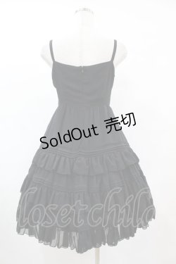 画像2: Victorian maiden / シフォンアンダードレス Free ブラック H-25-05-20-1010-CL-OP-NS-ZH