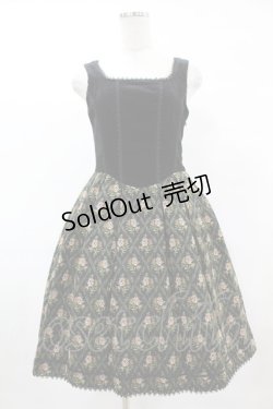 画像1: Victorian maiden / ノーブルクイーンゴブランドレス Free ブラック H-25-05-20-1011-CL-OP-NS-ZH