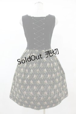 画像2: Victorian maiden / ノーブルクイーンゴブランドレス Free ブラック H-25-05-20-1011-CL-OP-NS-ZH