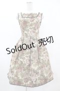 Victorian maiden / ゴブラン後ろ編み上げジャンパースカート Free 生成り H-25-05-20-1012-CL-OP-NS-ZH