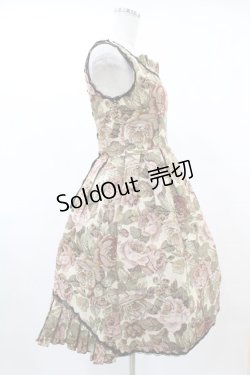 画像3: Victorian maiden / ゴブラン後ろ編み上げジャンパースカート Free 生成り H-25-05-20-1012-CL-OP-NS-ZH