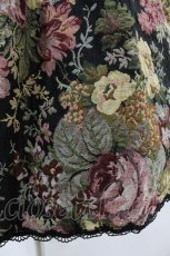 画像5: Victorian maiden / ゴブラン後ろ編み上げジャンパースカート Free ブラック H-25-05-20-1013-CL-OP-NS-ZH (5)