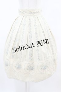 Mary Magdalene / ハートブーケスカート Free Blue Bouquet H-25-05-20-1014-CL-SK-NS-ZH