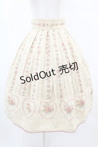 Mary Magdalene / ハートブーケスカート Free Red Bouquet H-25-05-20-1015-CL-SK-NS-ZH