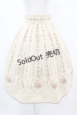 画像1: Mary Magdalene / ハートブーケスカート Free Red Bouquet H-25-05-20-1015-CL-SK-NS-ZH