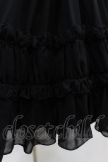 画像4: Mary Magdalene / クラシカルシフォンスカート Free ブラック H-25-05-20-1018-CL-SK-NS-ZH (4)