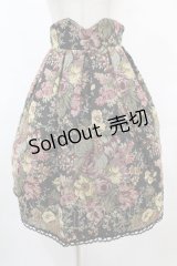 Victorian maiden / ゴブラン後ろ編み上げスカート Free ブラック H-25-05-20-1019-CL-SK-NS-ZH