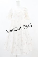 SERAPHIM / ブーケワンピース Free アイボリー H-25-05-20-1023-LO-OP-NS-ZH