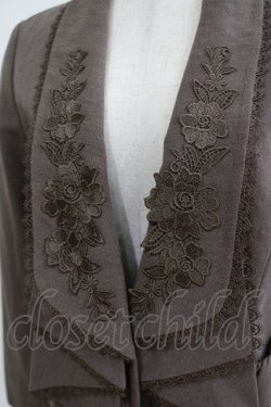画像4: axes femme / バックリボンジャケット M ブラウン H-25-05-20-051-AX-JA-NS-ZH