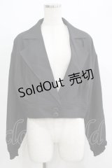 axes femme / テーラー襟ショートジャケット Free ブラック H-25-05-20-056-AX-JA-NS-ZH
