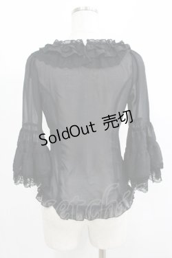 画像3: Dear Celine / シフォンブラウス S ブラック H-25-05-20-059-LO-BL-NS-ZH