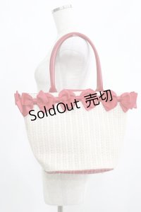 m petit by misako / AMリボンツキカゴトート  レッド H-25-05-20-071-LO-BG-NS-ZH