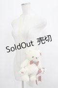 Angelic Pretty / Chocolate Gift Bearぬいぐるみポーチ  アイボリー H-25-05-20-075-AP-BG-NS-ZH