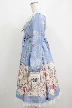 画像2: Dear Celine / Catワンピース S サックス H-25-05-20-003-LO-OP-NS-ZH