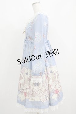 画像2: Dear Celine / Catワンピース S サックス H-25-05-20-003-LO-OP-NS-ZH