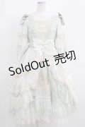 Elpress L（海外ロリータブランド） / Goblin Kingdom~ Embroidered Dress S ミント H-25-05-20-005-EL-OP-NS-ZH