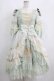 画像1: Elpress L（海外ロリータブランド） / Goblin Kingdom~ Embroidered Dress S ミント H-25-05-20-005-EL-OP-NS-ZH (1)