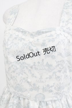 画像5: m petit by misako / NINA'Sコラボジャンパースカート L オフ/ブルー H-25-05-20-007-LO-OP-NS-ZH