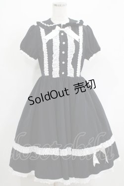 画像1: ALICE and the PIRATES / フローリエラワンピース Free ブラック H-25-05-20-015-PA-OP-NS-ZH