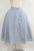 Fi.n.t / サッカーギンガムフレアースカート Free BLUE×WH H-25-05-21-027-CA-SK-NS-ZH