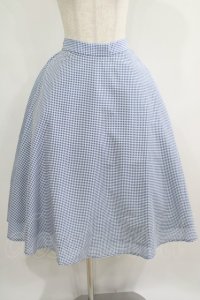 Fi.n.t / サッカーギンガムフレアースカート Free BLUE×WH H-25-05-21-027-CA-SK-NS-ZH