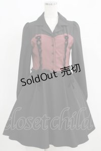 Rojita / コルセット切替シャッツワンピース Free ブラック H-25-05-21-032-LO-OP-NS-ZH