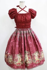 Enchantlic Enchantilly / クイーンキャットワンピース Free ボルドー H-25-05-21-004-LO-OP-NS-ZH